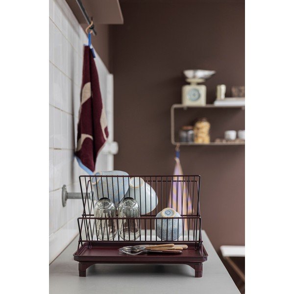 Vínový dvoupatrový odkapávač 42x29 cm Dry-It – Mette Ditmer Denmark-image-4