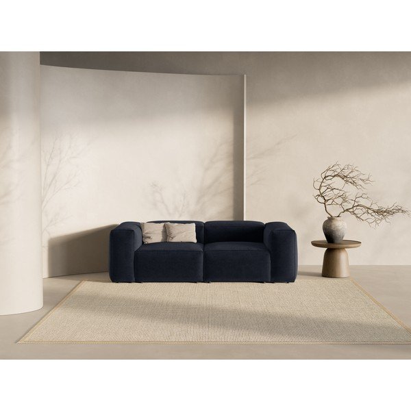 Tmavě modrá pohovka 224 cm Bergamo – Cosmopolitan Design-image-1