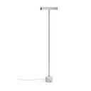 Stojací lampa ve stříbrné barvě (výška 121 cm) Lynor – Kave Home