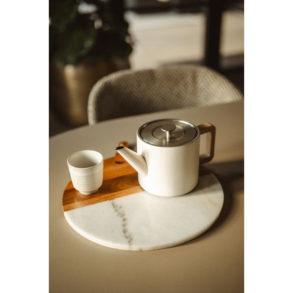 Slonovinová konvice na čaj z nerezové oceli se sítkem 1,1 l Duet Narvik – Bredemeijer-image-1