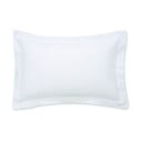 Bílý povlak na polštář z bavlněného saténu Bianca Luxury, 50 x 75 cm