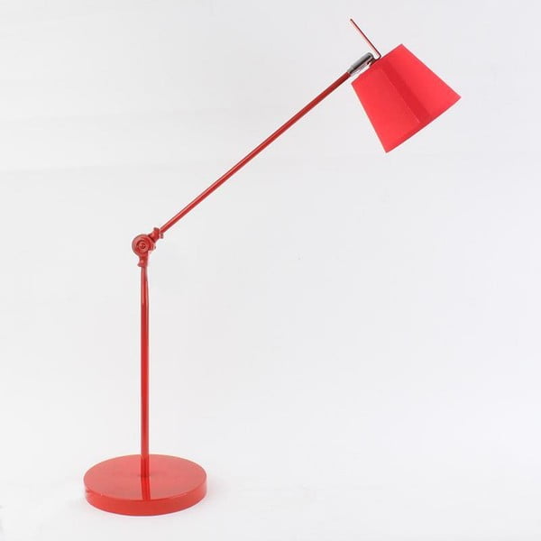 Stolní lampa Red Fabric