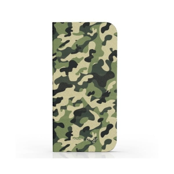 Překlápěcí obal Happy Plugs na iPhone 5 Camouflage