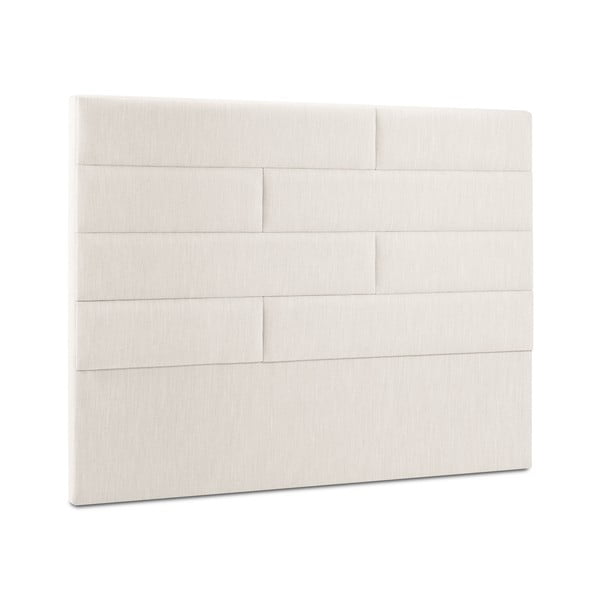 Béžové čalouněné čelo postele 160x120 cm NY - Cosmopolitan Design-image-2