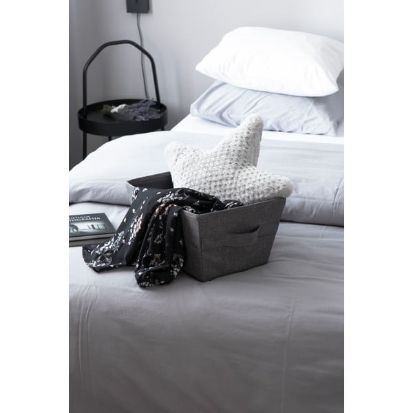 Šedý úložný koš Bigso Box of Sweden Tap, 26 x 19 cm-image-3