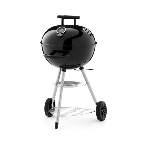 Černý gril s teploměrem a regulátorem přívodu vzduchu Jamie Oliver Classic One-image-2