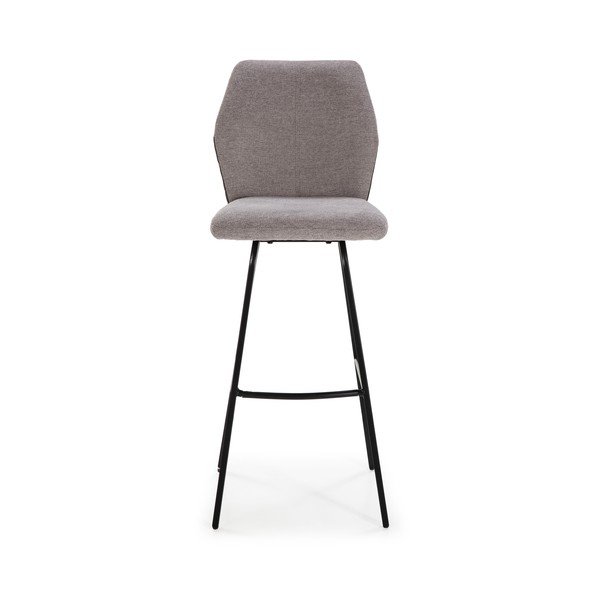 Světle šedé barové židle v sadě 2 ks 75 cm Pol – Marckeric-image-2