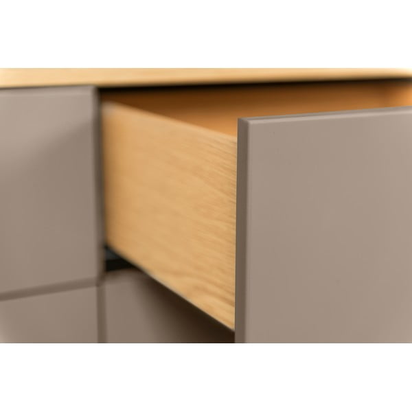 Hnědá komoda Tenzo Dot, 192 x 86 cm-image-1