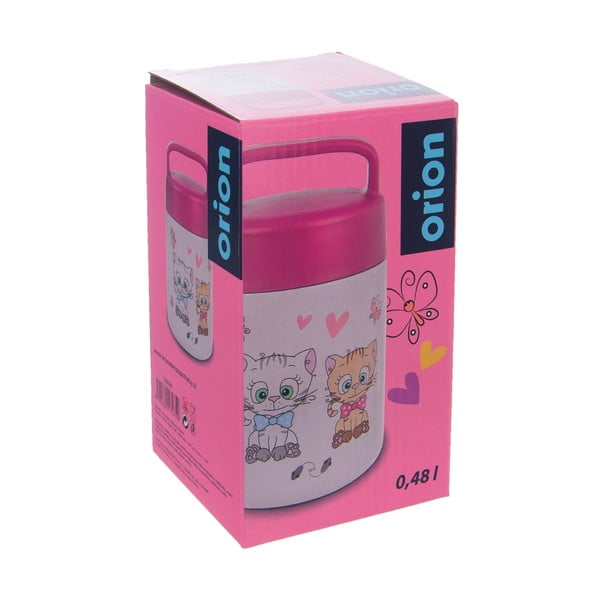 Termoska na jídlo z nerezové oceli Orion Kittens, 480 ml-image-4