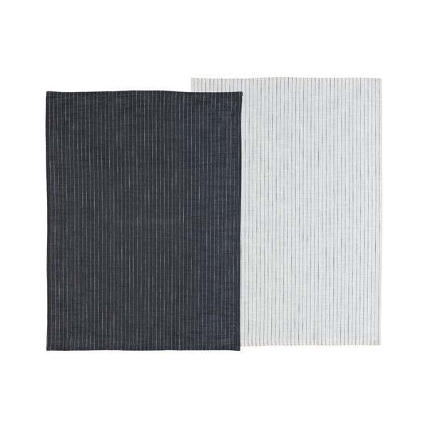 Bavlněné utěrky v sadě 2 ks 50x70 cm Line – Södahl