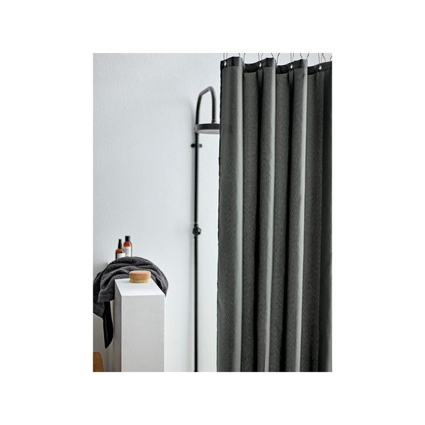 Šedý sprchový závěs Södahl Leo, 180 x 200 cm-image-1