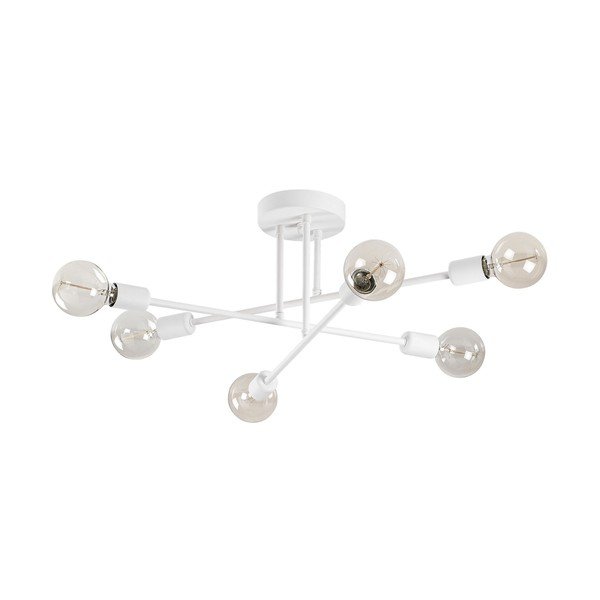 Bílé stropní svítidlo 64x64 cm Flower – Opviq lights