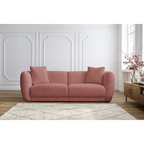 Růžová pohovka 230 cm Bourbon – Bobochic Paris-image-1