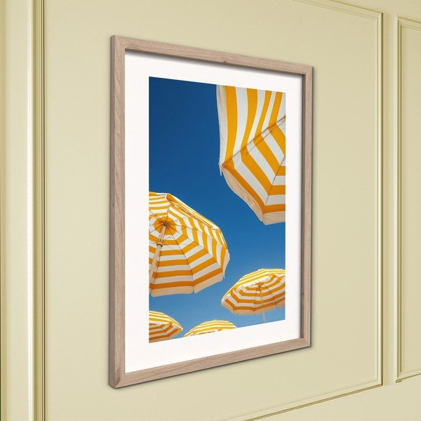 Tištěný obraz s rámem 30x40 cm Umbrellas  – Styler-image-3