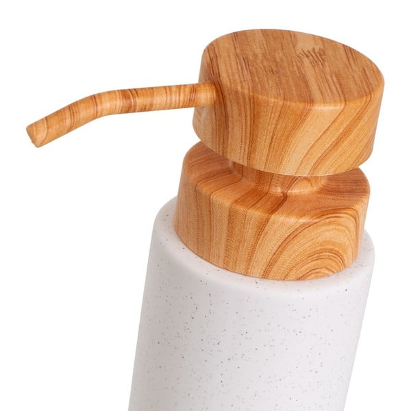 Bílá keramická sada doplňků do koupelny – Casa Selección-image-1