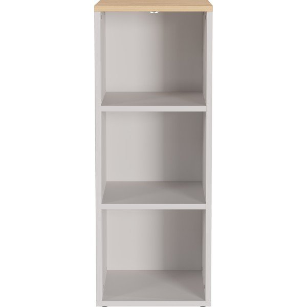 Krémový matný regál 45x120x40 cm Lissabon – Germania-image-1