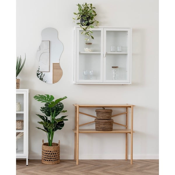 Bambusový konzolový stolek v přírodní barvě 32x83 cm Manaus – House Nordic-image-1