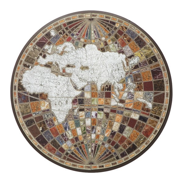 Nástěnná dekorace Mauro Ferretti Byzantine Map, ∅ 125 cm