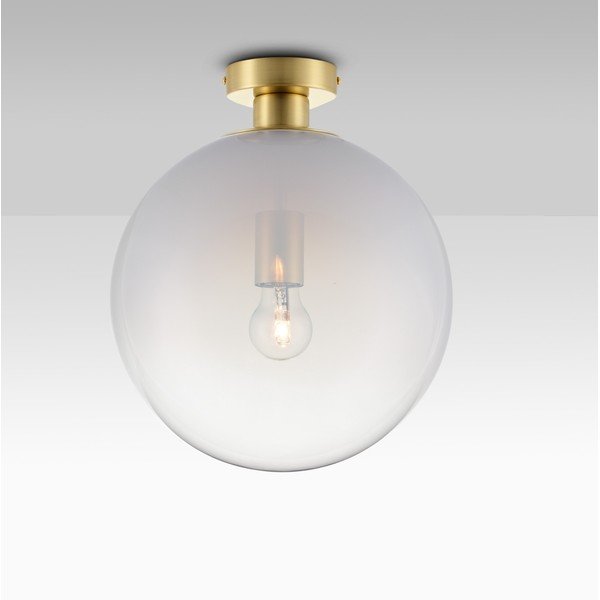 Bílé/ve zlaté barvě skleněné stropní svítidlo Vita – Nova Luce-image-1