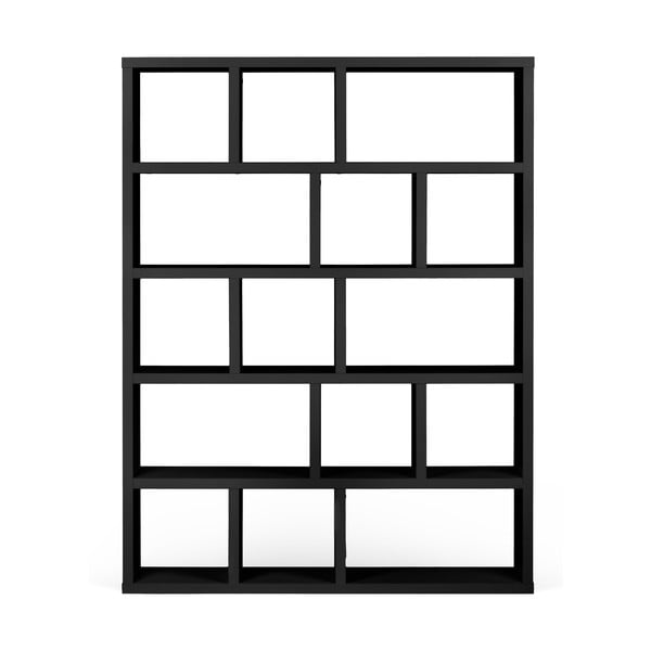 Černá knihovna 150x198 cm Berlin – TemaHome