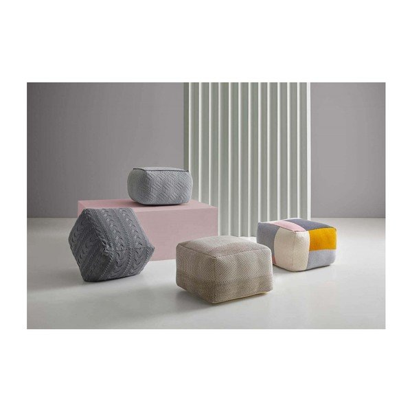 Béžový puf sømcasa Honey-image-3