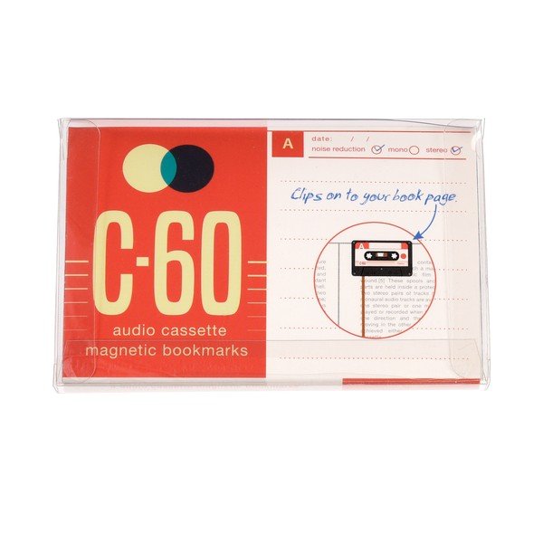 Záložky do knihy v sadě 3 ks Cassette – Rex London-image-4