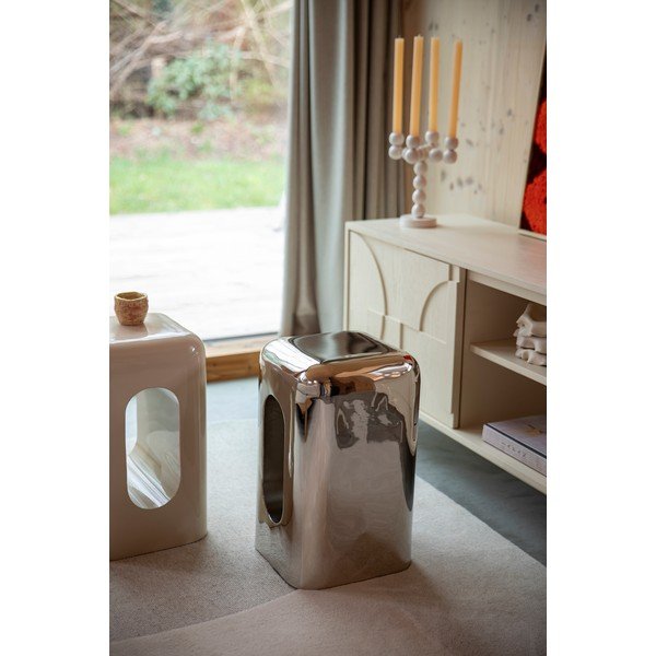 Kovový odkládací stolek 29x29 cm Creek – Zuiver-image-1