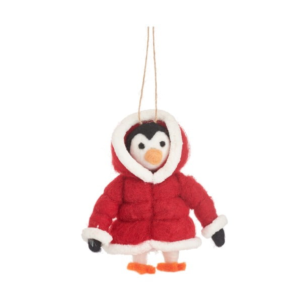 Vlněná vánoční ozdoba Penguin – Sass & Belle