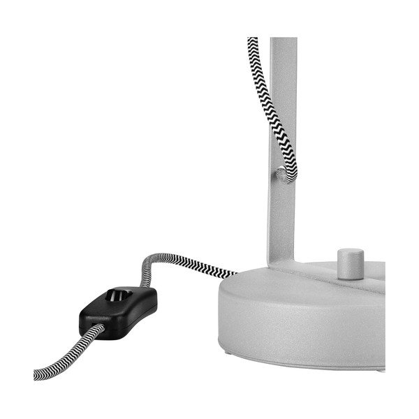 Šedá stolní lampa - LAMKUR-image-4