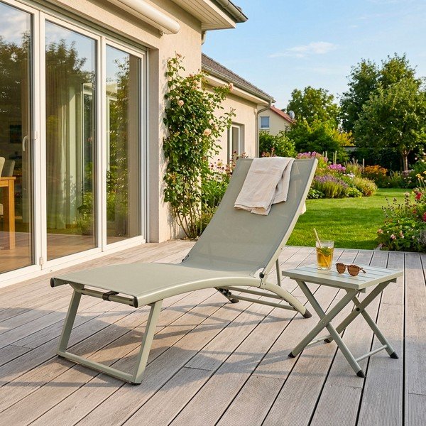 Hliníkový zahradní konferenční stolek 43x44 cm Taylor – Bizzotto-image-1