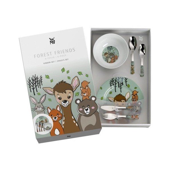 Porcelánová dětská jídelní sada 6 ks Forest Friends – WMF-image-1
