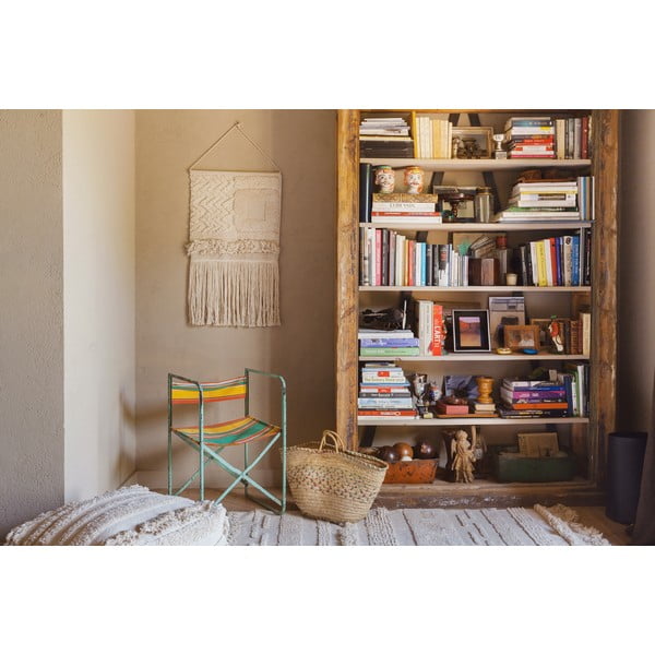 Světle šedo-krémový pratelný ručně tkaný bavlněný koberec 140x200 cm Air Natural – Lorena Canals-image-1