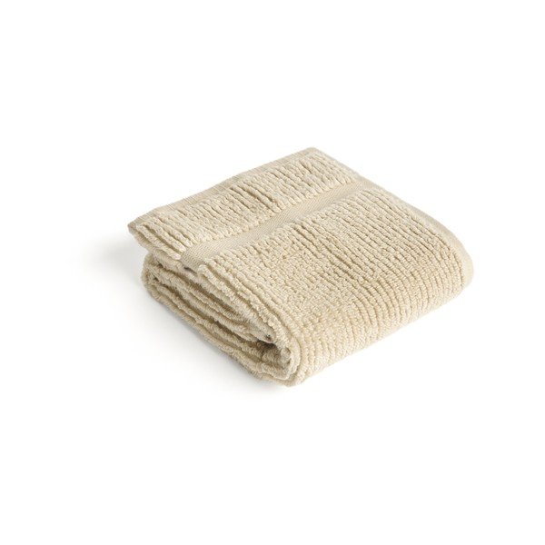 Béžový froté bavlněný ručník 30x50 cm Olvira – Kave Home