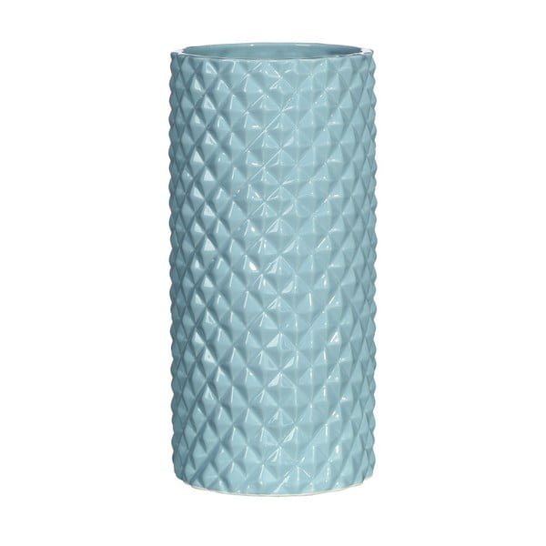 Modrá keramická váza Ixia