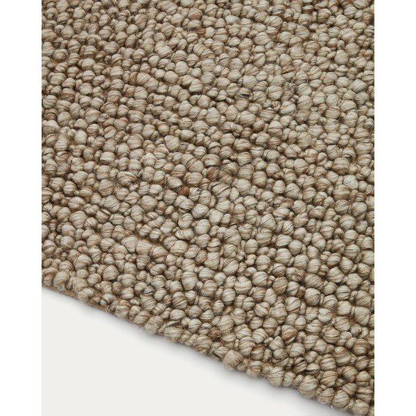 Béžový vlněný koberec 200x300 cm Lubrin – Kave Home-image-3