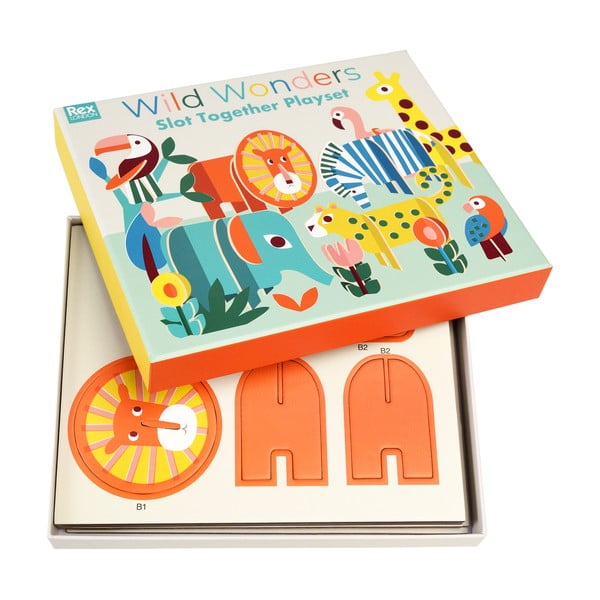 Dřevěná skládací hra Wild Wonders – Rex London-image-4