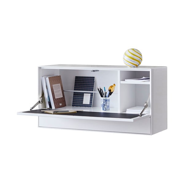 Bílá nástěnná multifunkční skříňka Edge by Hammel-image-3