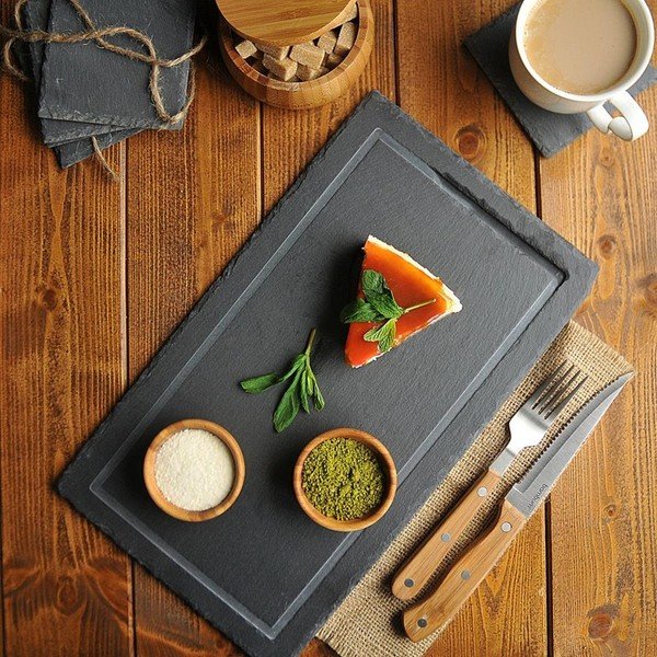 Servírovací podnos Bambum Soche, 35 x 20 cm-image-1