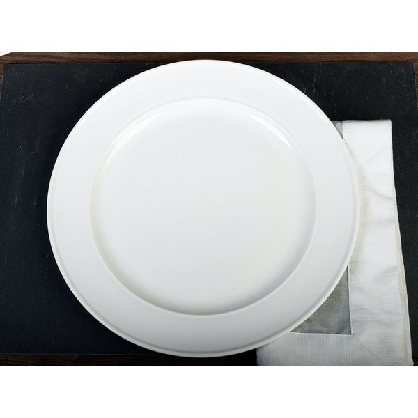 Bílý porcelánový talíř Mikasa Ridget, ø 29 cm-image-3