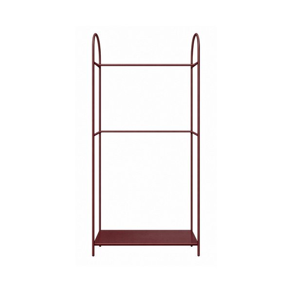 Vínový kovový stojan na oblečení 92x186x39 cm Arch – Mette Ditmer Denmark