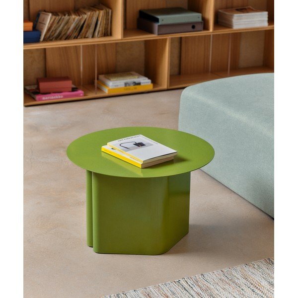 Kovový kulatý odkládací stolek ø 55 cm Arvin – Kave Home-image-2
