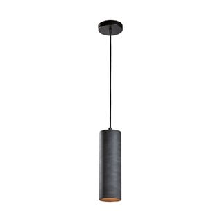Černé závěsné světlo Kave Home Maude, výška 31 cm