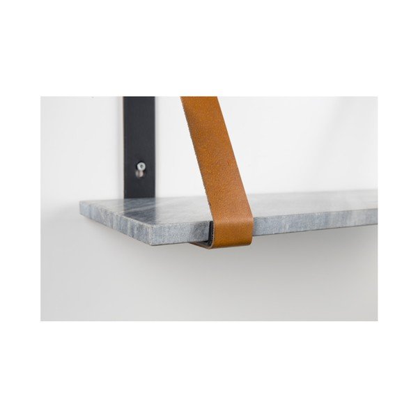 Šedá mramorová nástěnná police Zuiver Fad-image-1