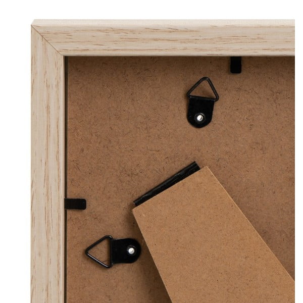 Stojací/na zeď rámeček v přírodní barvě 12,5x17,5 cm Sencillo – Casa Selección-image-2