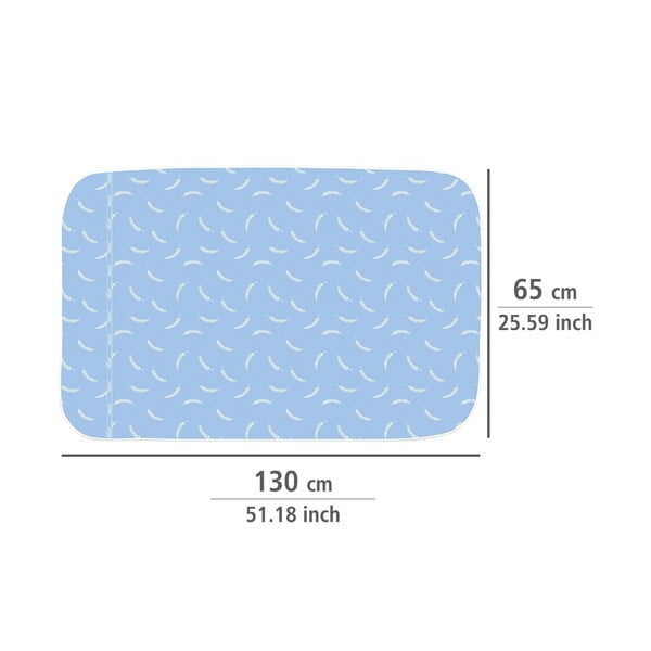 Modrá deka na žehlení Wenko Flowers-image-3