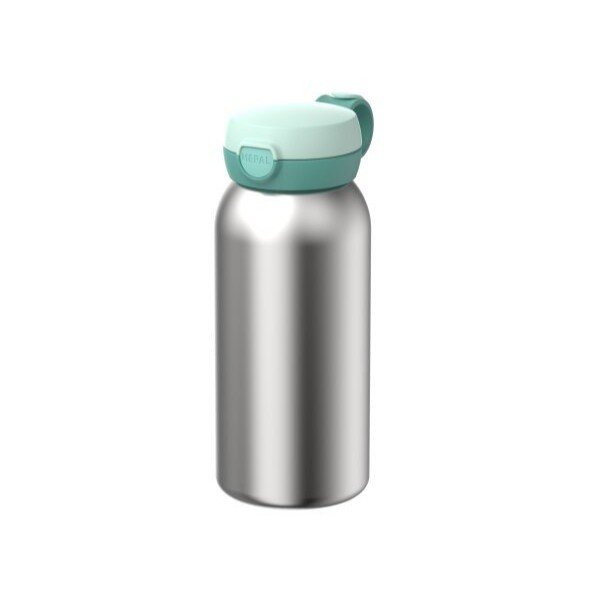 Plastová dětská termoska v mentolové barvě/ve stříbrné barvě 500 ml Campus – Mepal