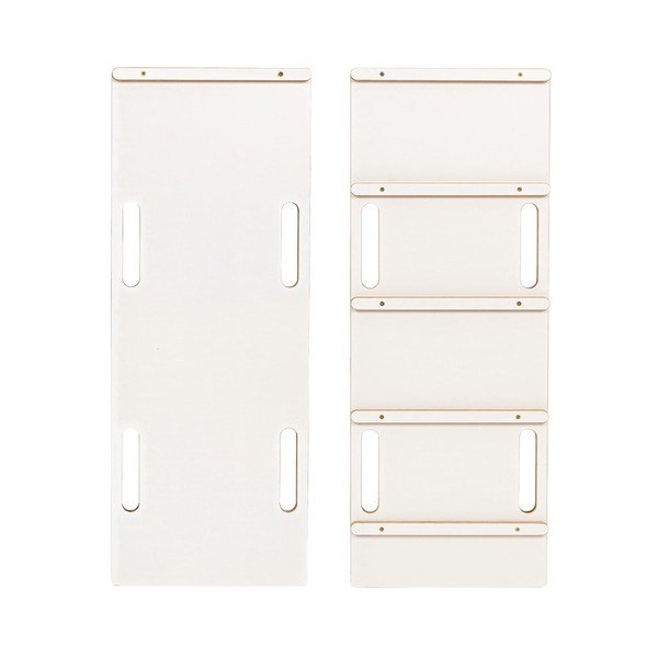 Bílá houpačka z borovicového dřeva 39x75x38 cm Montessori – Meowbaby-image-3