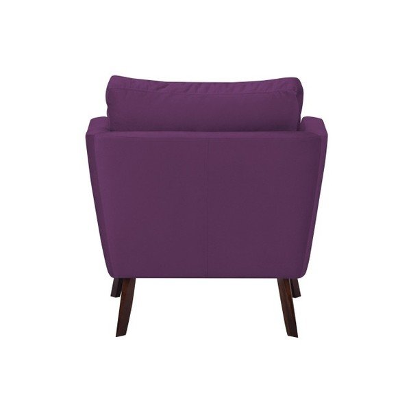 Fialové křeslo Mazzini Sofas Elena-image-1