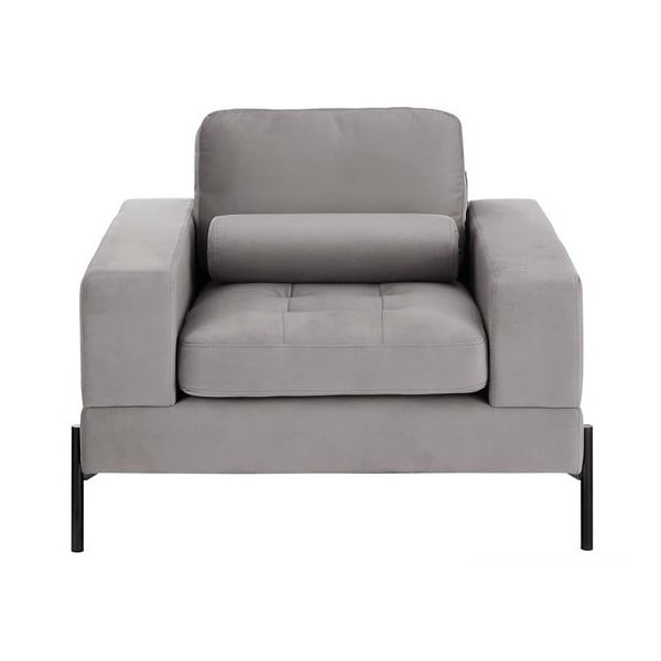 Světle šedé křeslo Versailles – Ropez