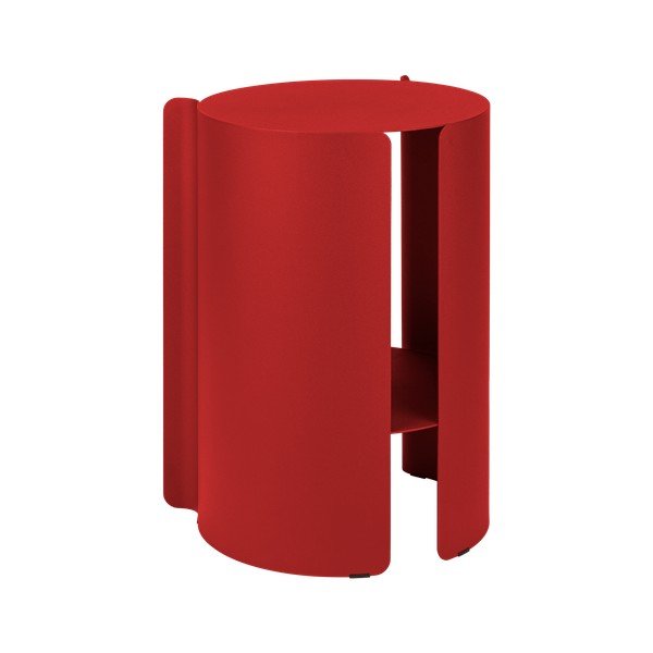 Ocelový kulatý odkládací stolek ø 32 cm Wa – noo.ma-image-2